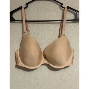 Victoria Secret Body By Victoria Perfect Shape Bra Size 34D Tan